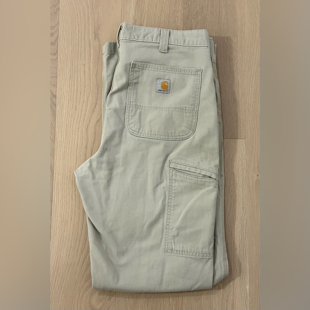 Carhartt Rugged Flex Rigby Dungaree Relaxed Fit Carpenter Pants *Read